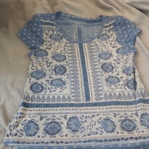 Lucky Brand patterned tee